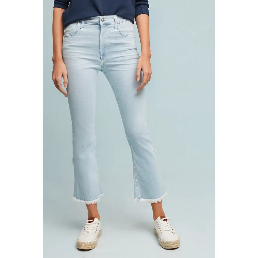 Citizens Of Humanity Drew Fray High Rise‎ Cropped Jeans. Size 27 - Picture 7 of 16